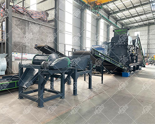 450 Model Scrap Metal Crusher Passed Inspection Successfully