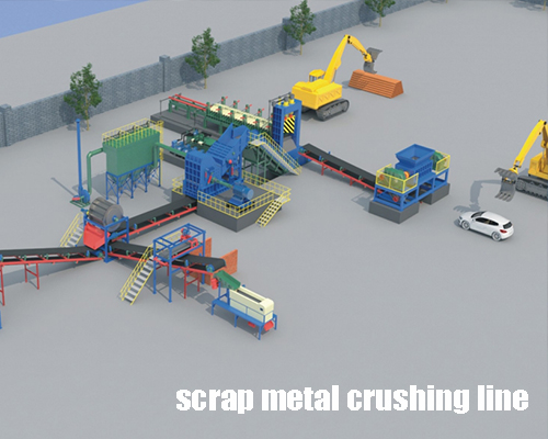 Scrap Metal Hammer Mill Crusher